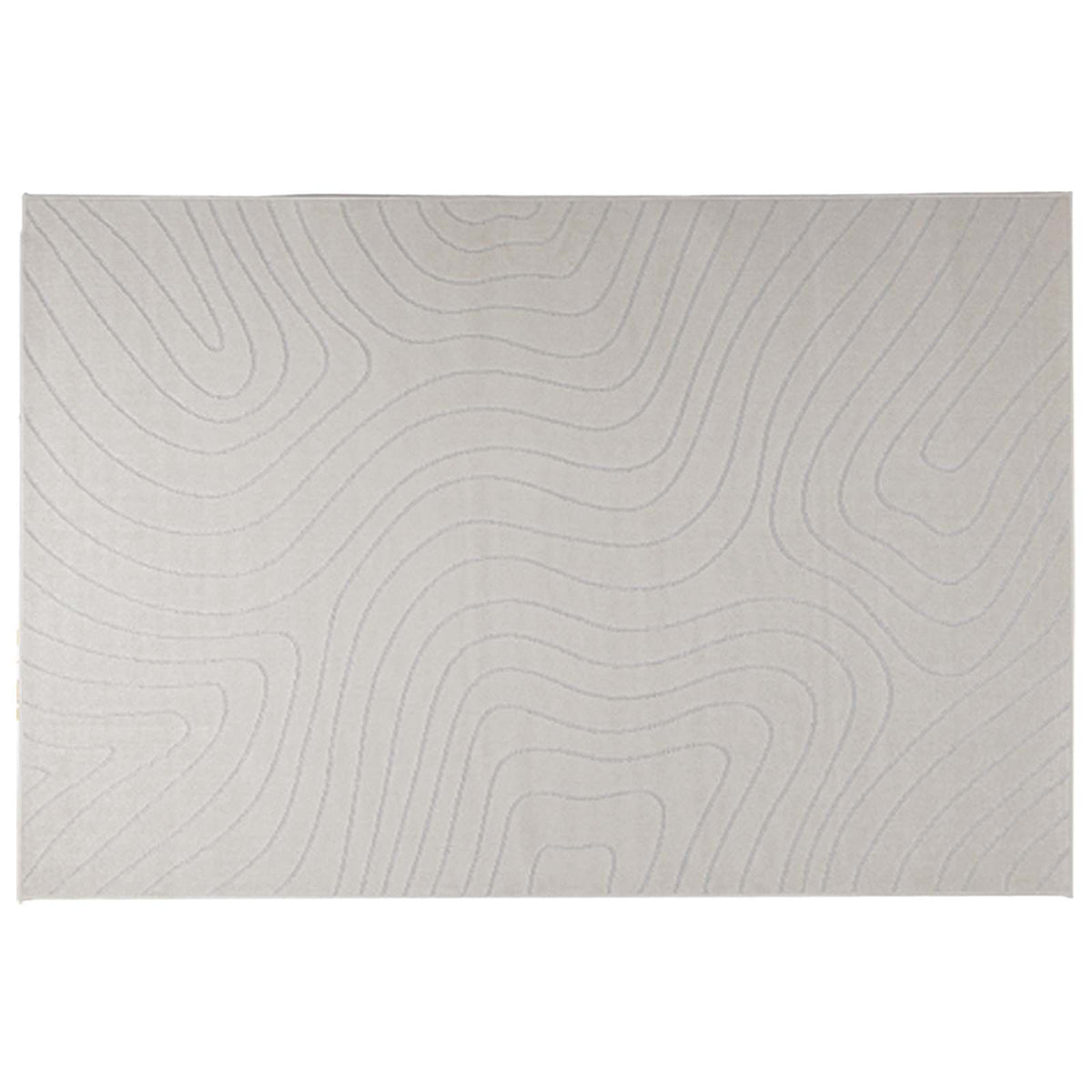 Vidaxx tapis rectangulaire huarte crème 280 x 200 cm polyester