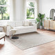 Vidaxx tapis carré huarte crème 240 x 240 cm polyester