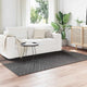 VidaXL tapis rectangulaire huarte anthracite 170 x 120 cm polyester
