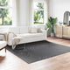 Vidaxx tapis carré huarte anthracite 240 x 240 cm polyester