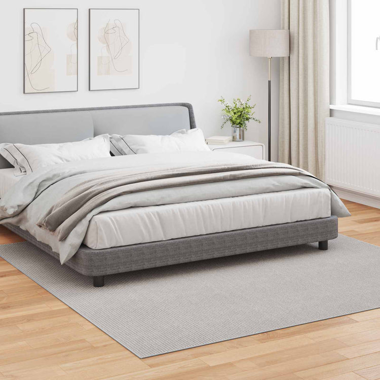 Vidaxx tapis carré huarte crème 240 x 240 cm polyester