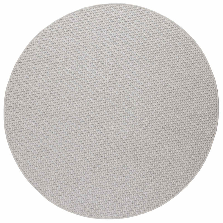 VidaXL tapis rond huarte crème ø 120 cm polyester