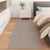 VidaXL tapis huarte crème et taupe 200 x 80 cm polyester