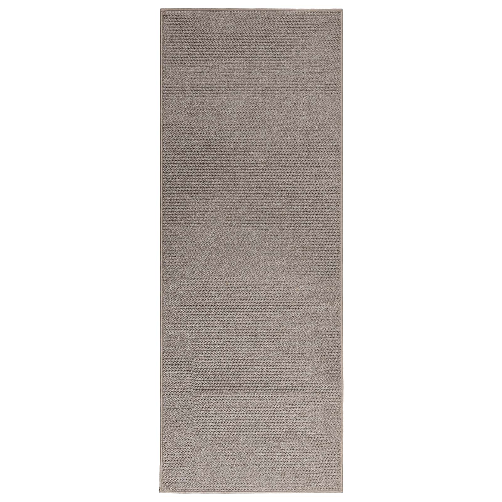 VidaXL tapis huarte crème et taupe 200 x 80 cm polyester