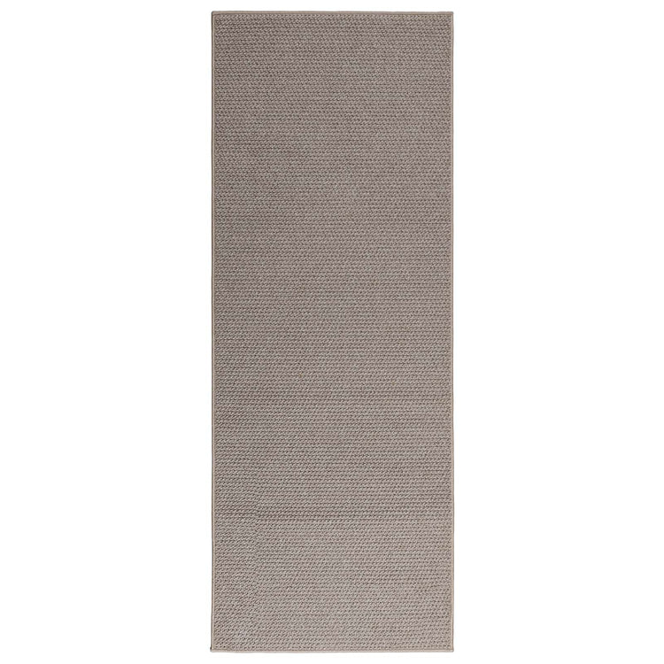 VidaXL tapis huarte crème et taupe 200 x 80 cm polyester