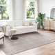 VidaXL tapis huarte crème et taupe 280 x 200 cm polyester