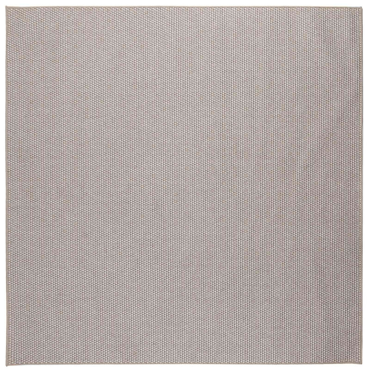 VidaXL tapis huarte crème et taupe 240 x 240 cm polyester
