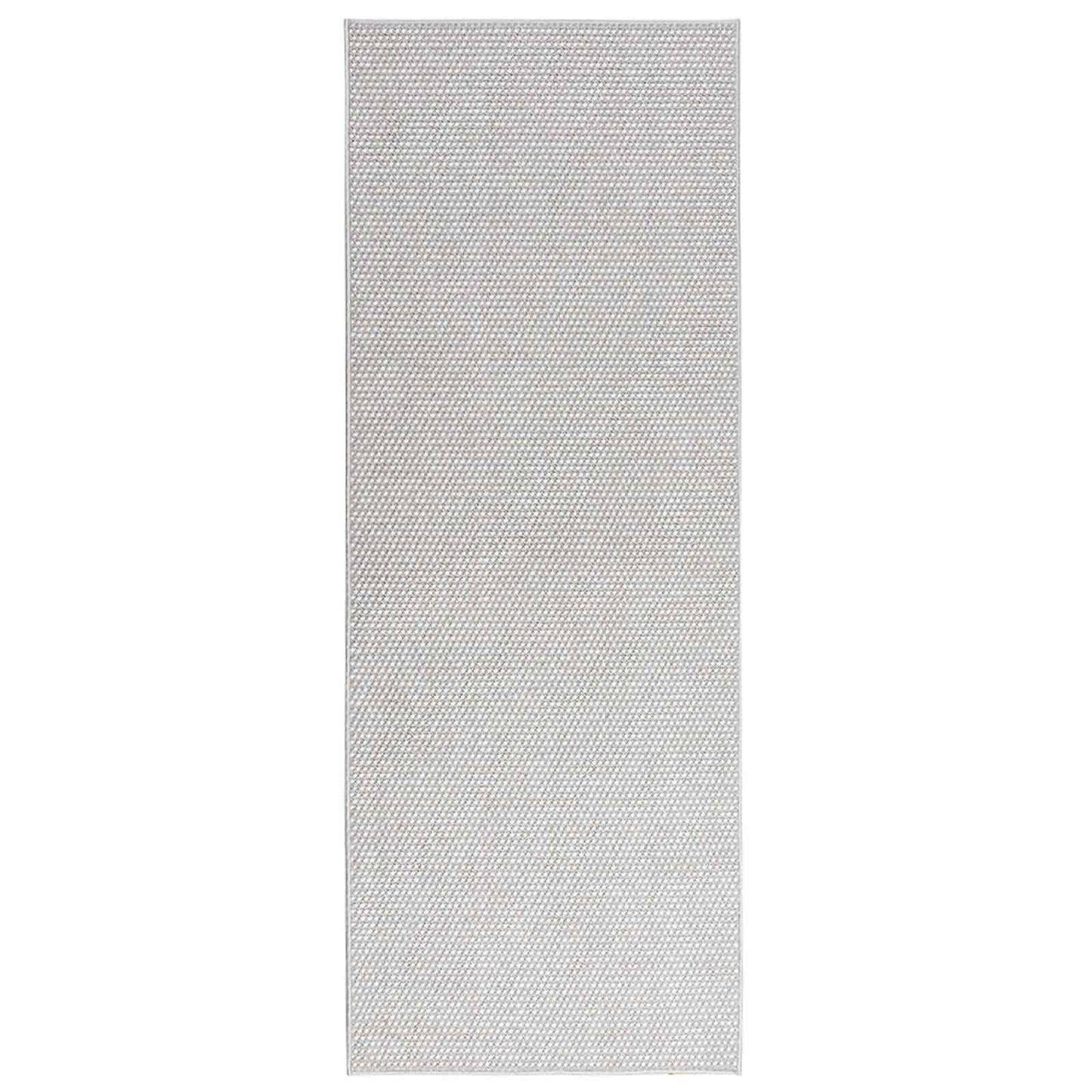 Vidaxl tapis huarte crème et gris 150 x 80 cm polyester