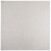 VidaXL tapis huarte crème et gris 240 x 240 cm polyester