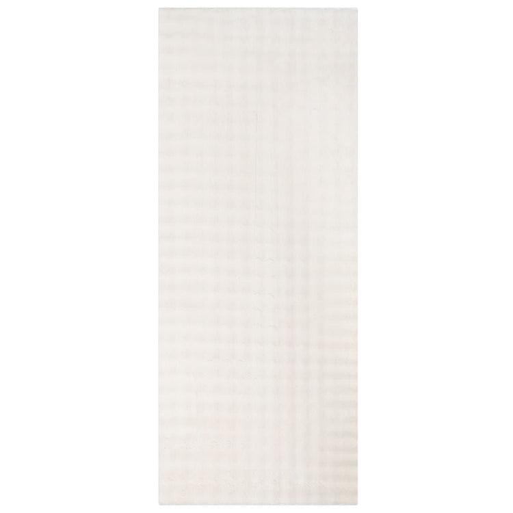 Vidaxx tapis rectangulaire huarte crème 200 x 80 cm polyester