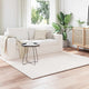 Vidaxx tapis carré huarte crème 200 x 200 cm polyester