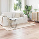 Vidaxx tapis rectangulaire huarte beige 150 x 80 cm polyester