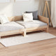 Vidaxx tapis rectangulaire huarte beige 200 x 80 cm polyester
