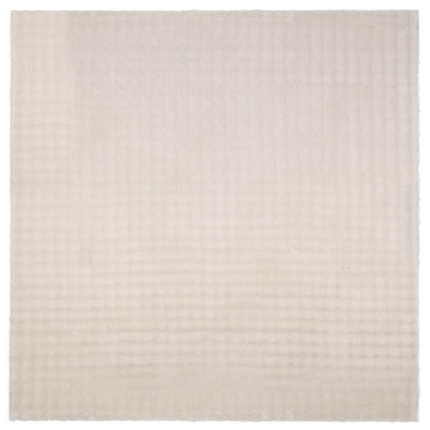 Vidaxx tapis carré huarte beige 120 x 120 cm polyester
