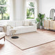 Vidaxx tapis carré huarte beige 240 x 240 cm polyester