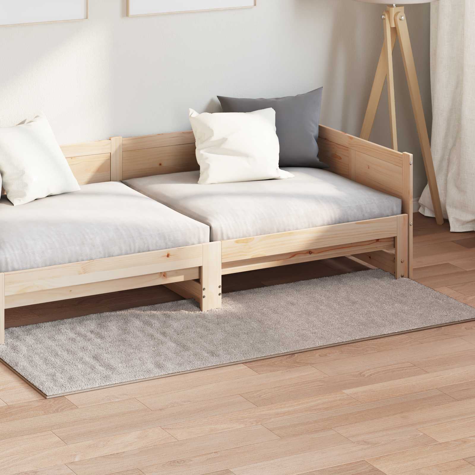 Vidaxx tapis rectangulaire huarte sable 150 x 80 cm polyester