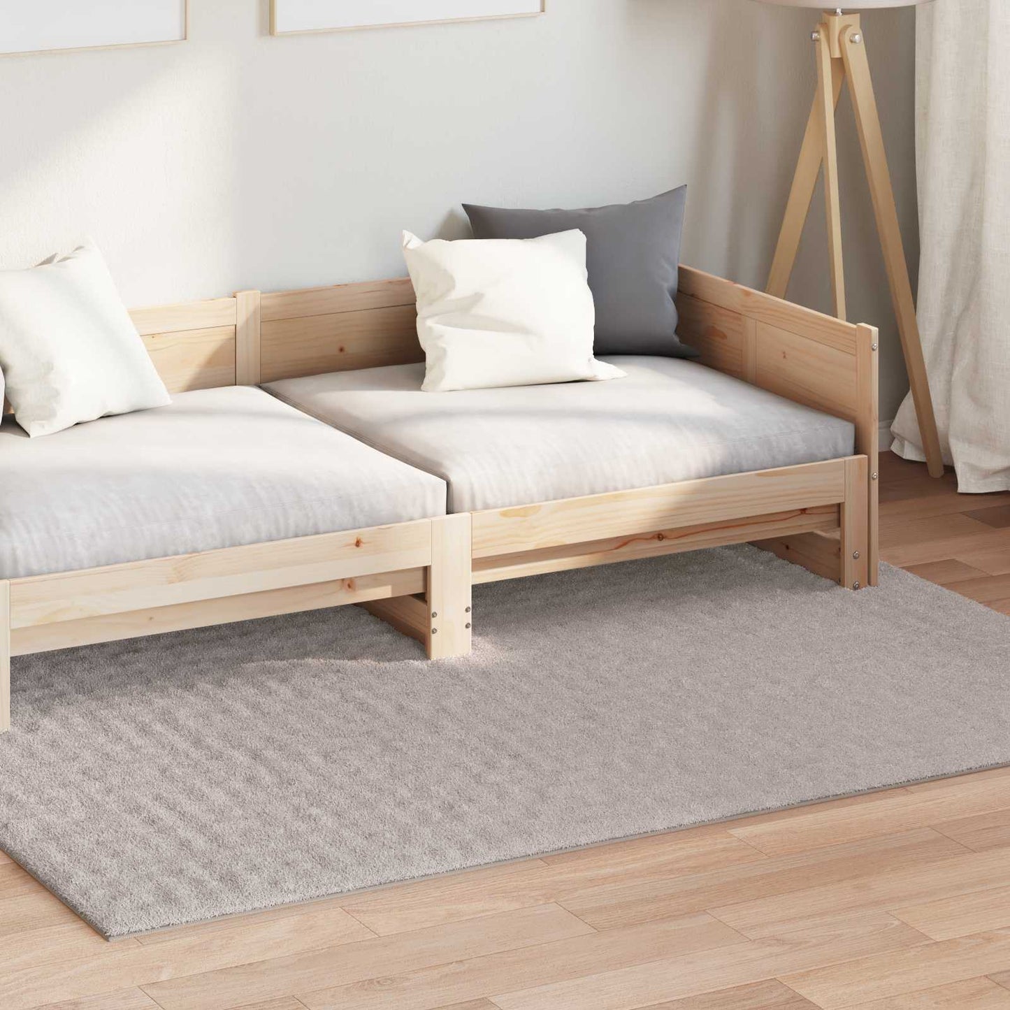 Vidaxx tapis rectangulaire huarte sable 200 x 140 cm polyester