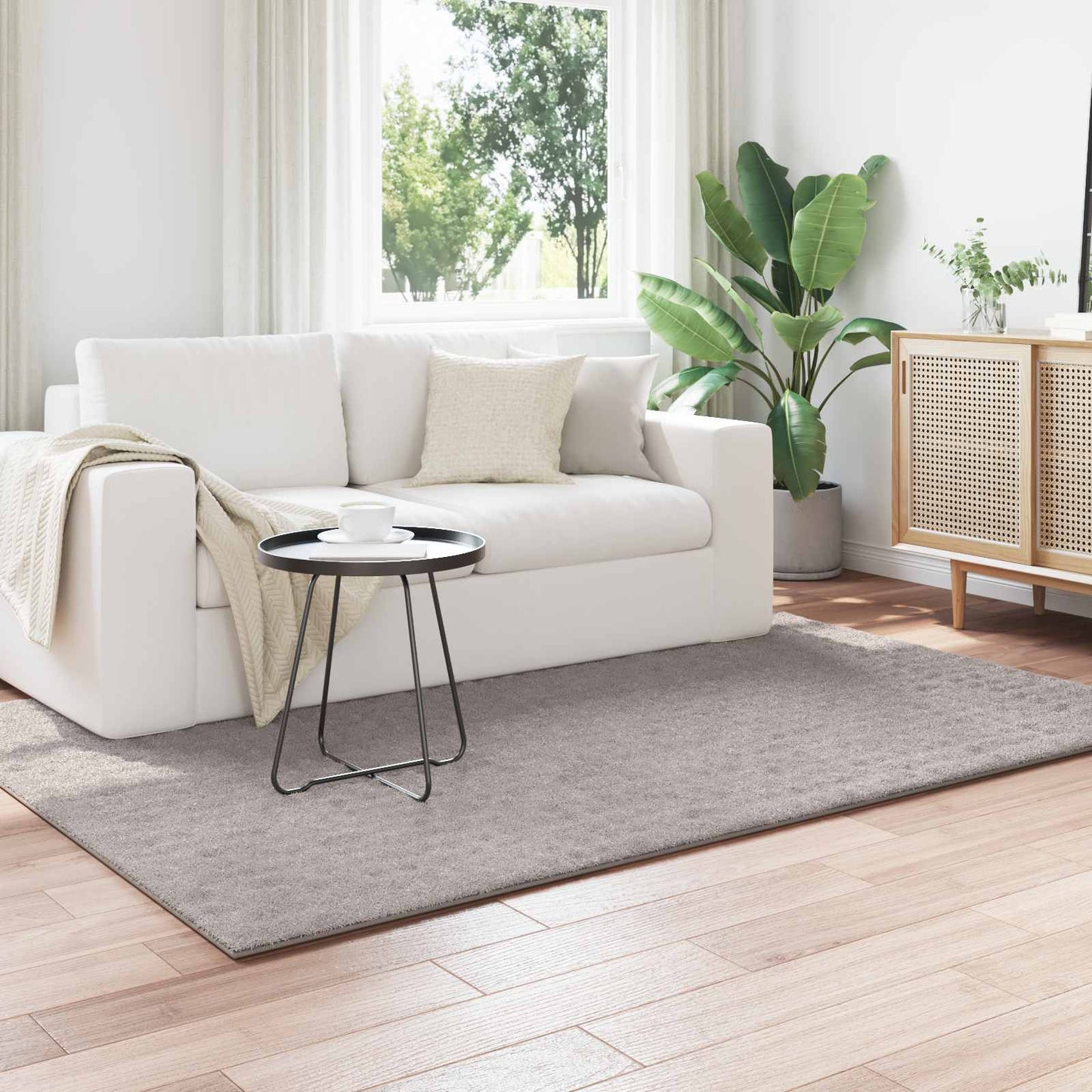 Vidaxx tapis rectangulaire huarte sable 230 x 160 cm polyester
