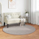 Vidaxx tapis rond huarte sable ø 160 cm polyester