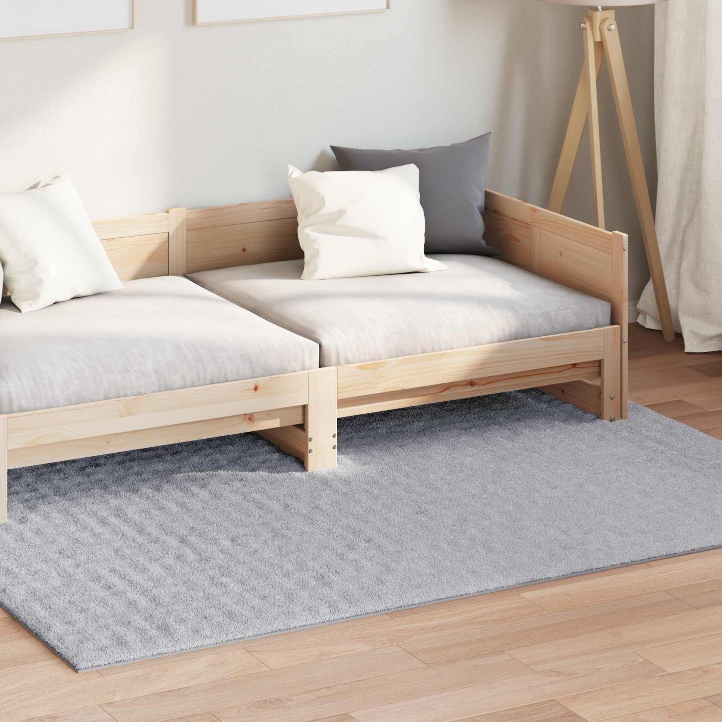 Vidaxx tapis rectangulaire huarte gris 230 x 160 cm polyester