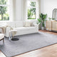 Vidaxx tapis rectangulaire huarte gris 340 x 240 cm polyester