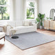 Vidaxx tapis carré huarte gris 240 x 240 cm polyester