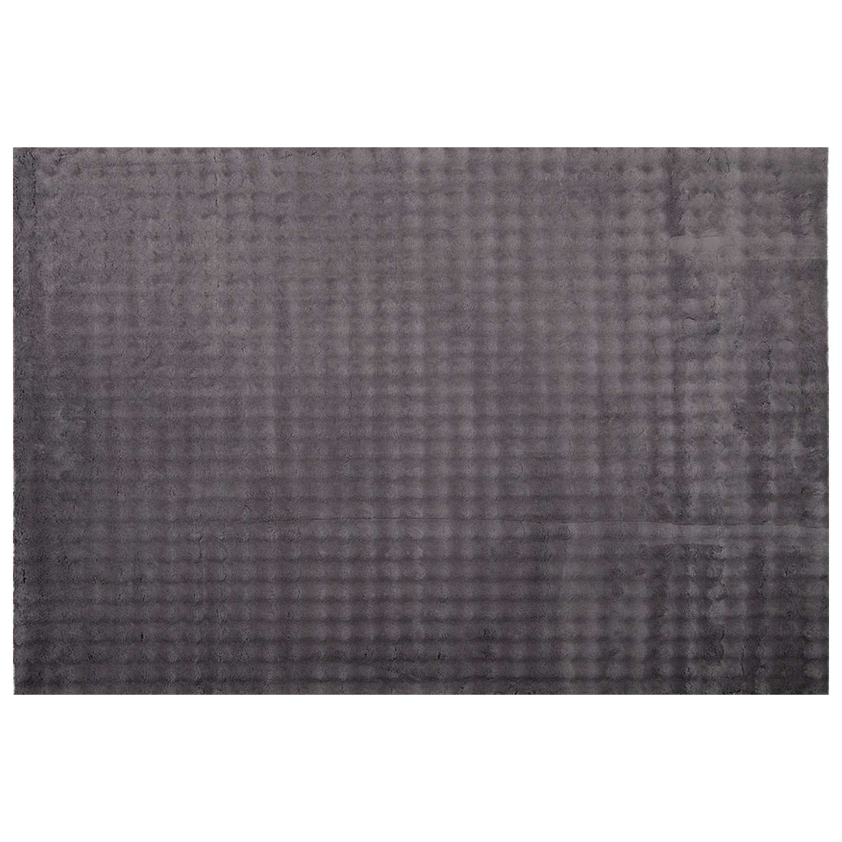 VidaXL tapis rectangulaire huarte anthracite 340 x 240 cm polyester