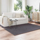 Vidaxx tapis carré huarte anthracite 120 x 120 cm polyester
