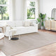 Vidaxx tapis rectangulaire huarte beige 280 x 200 cm polyester