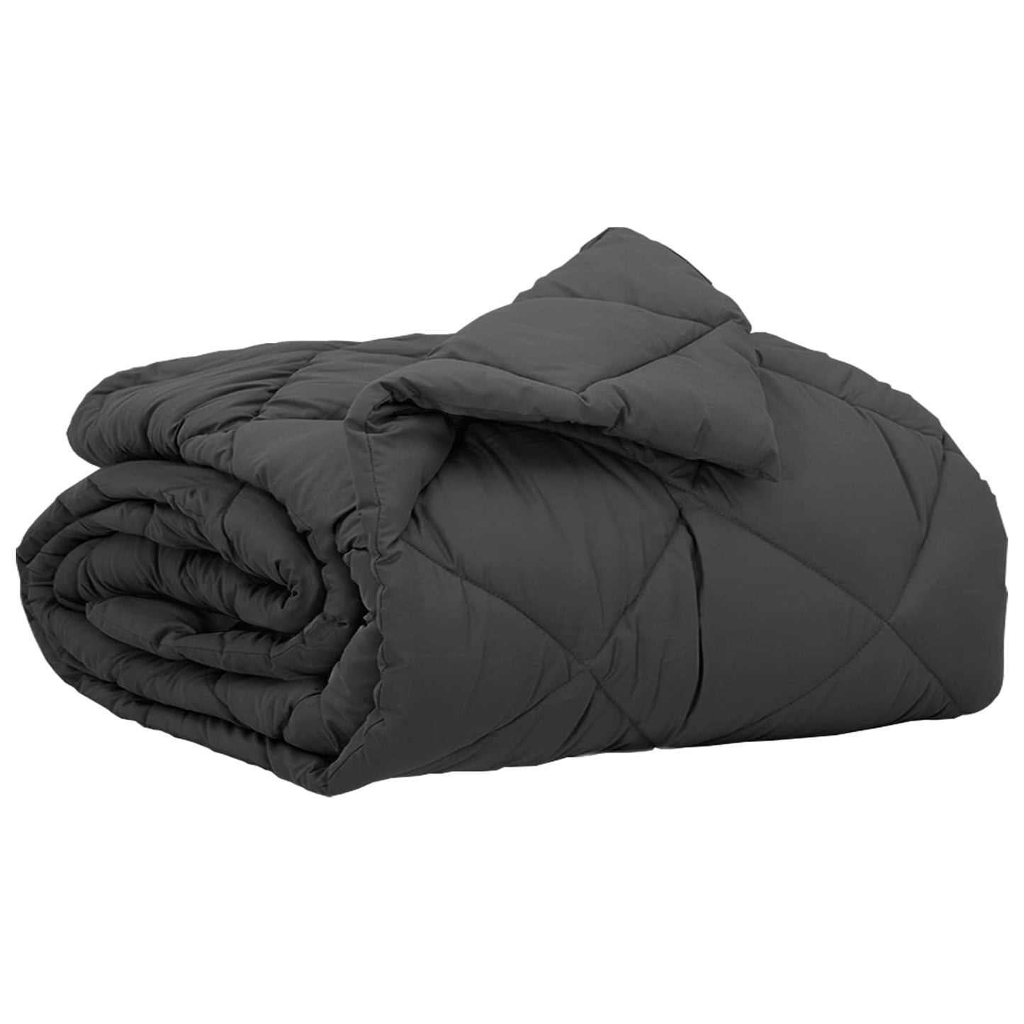 Vidaxl couette d'été anthracite 200 x 155 cm microfibre