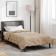 Vidaxx couette d'été taupe 220 x 135 cm microfibre