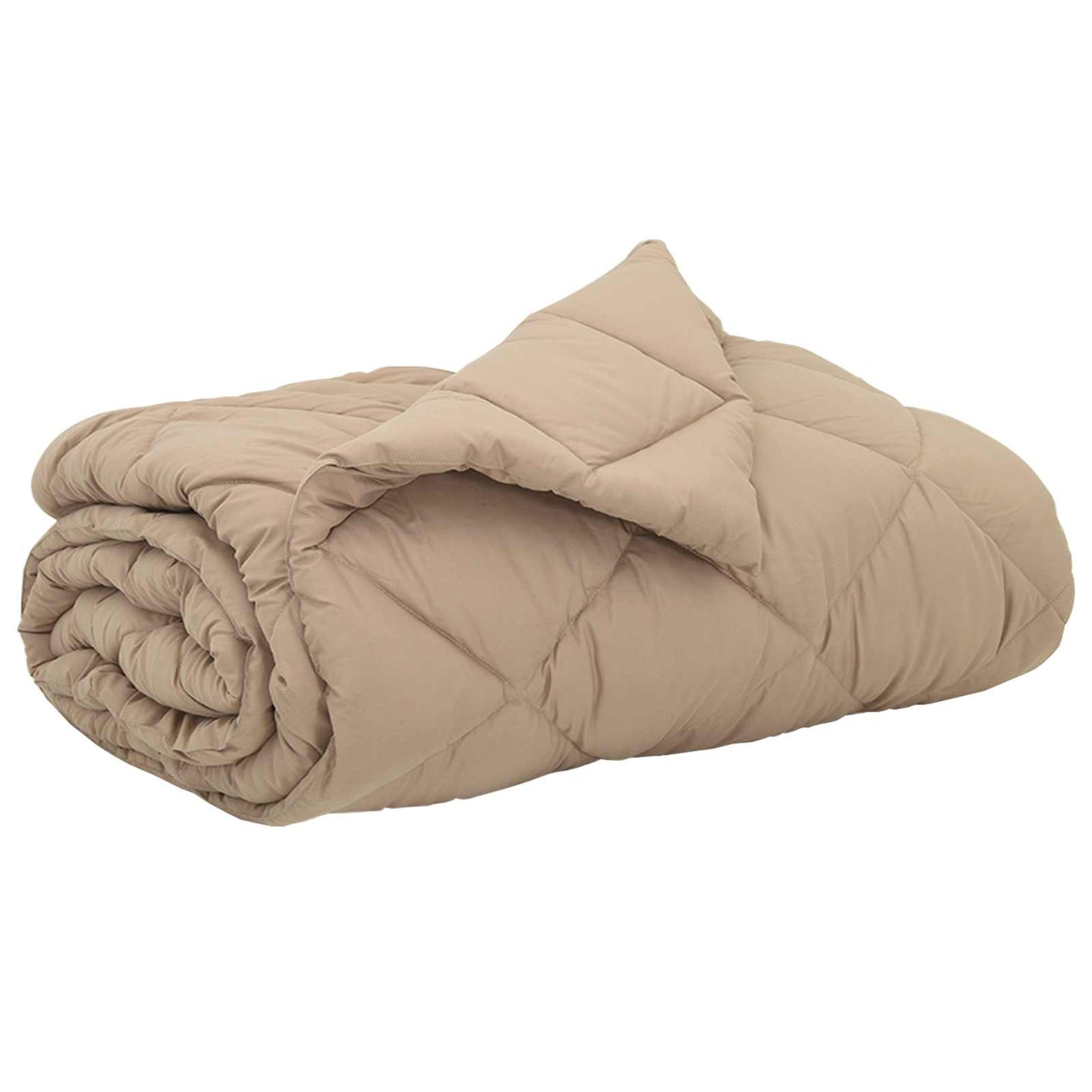 Vidaxx couette d'été taupe 220 x 200 cm microfibre