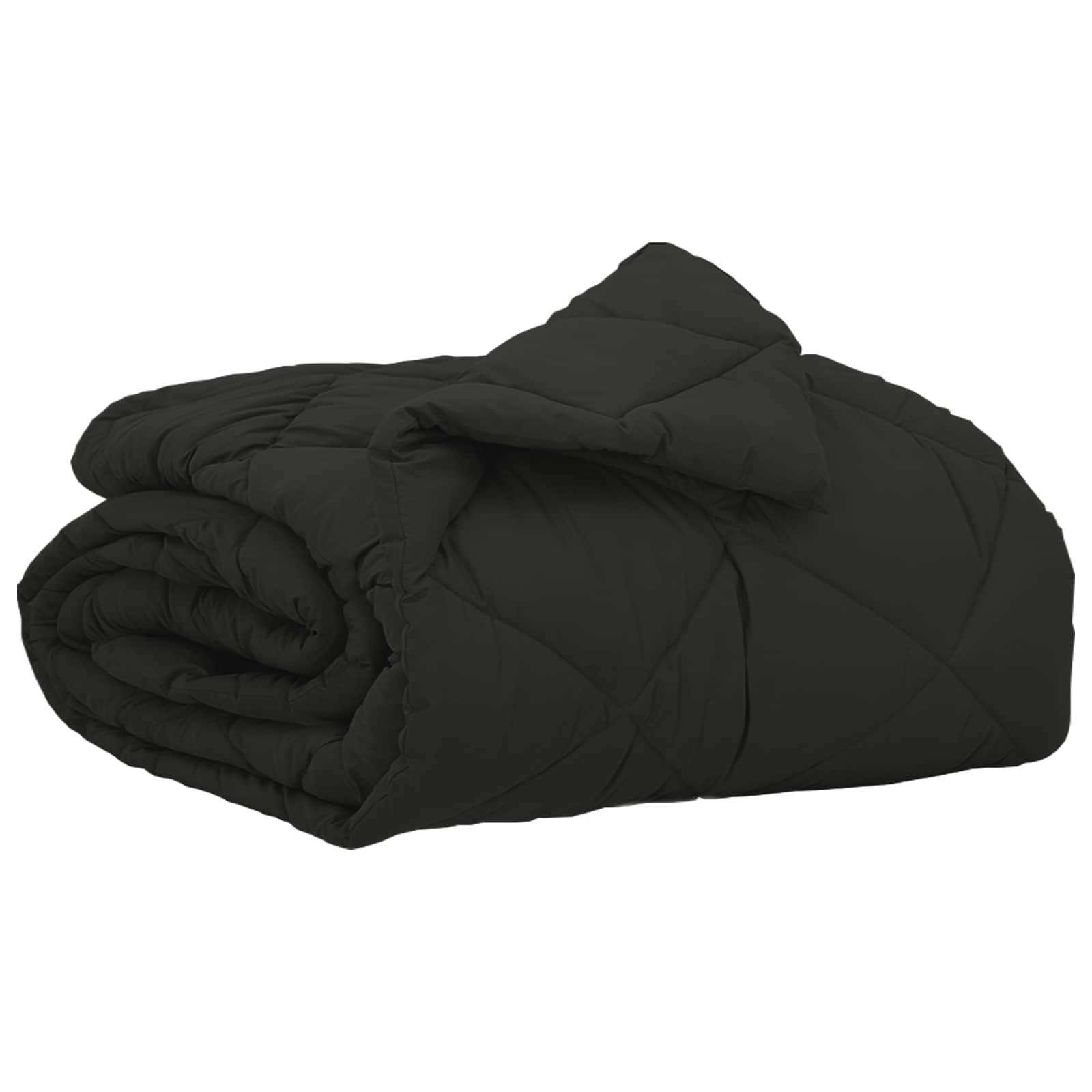 Vidaxl couette d'été noir 200 x 135 cm microfibre