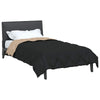 Vidaxx couette d'été noir et taupe 220 x 155 cm microfibre