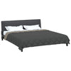 Vidaxl couette d'été gris clair et anthracite 240 x 260 cm microfibre