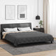 Vidaxx couette toute l'année anthracite et taupe 220 x 260 cm microfibre