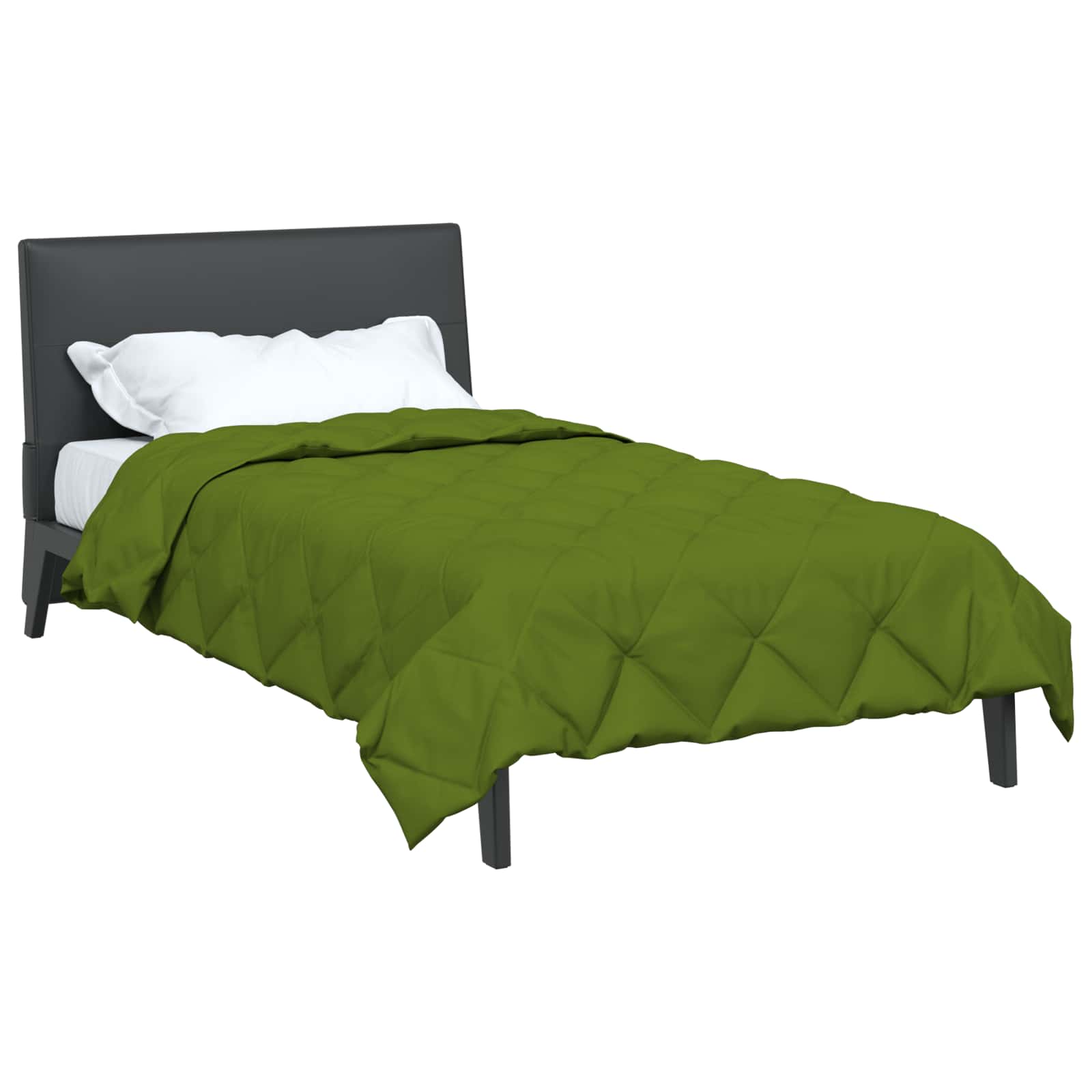 Vidaxx couette toute l'année vert 200 x 140 cm microfibre