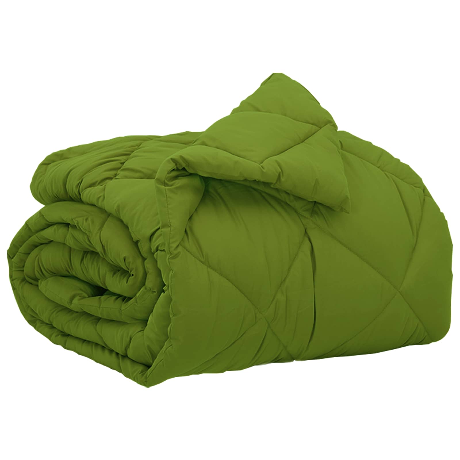 Vidaxl couette toute l'année vert 200 x 155 cm microfibre
