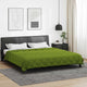 Vidaxx couette toute l'année vert 200 x 200 cm microfibre