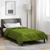 Vidaxx couette toute l'année vert 220 x 155 cm microfibre
