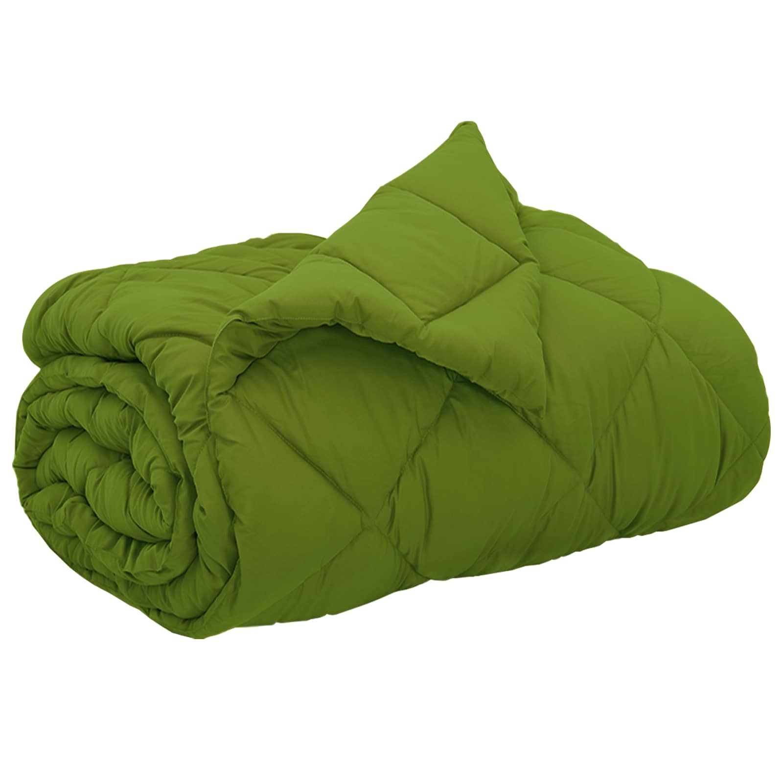 Vidaxx couette toute l'année vert 220 x 260 cm microfibre