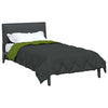 Vidaxx couette toute l'année vert et anthracite 200 x 135 cm microfibre