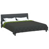 Vidaxx couette toute l'année vert et anthracite 200 x 200 cm microfibre