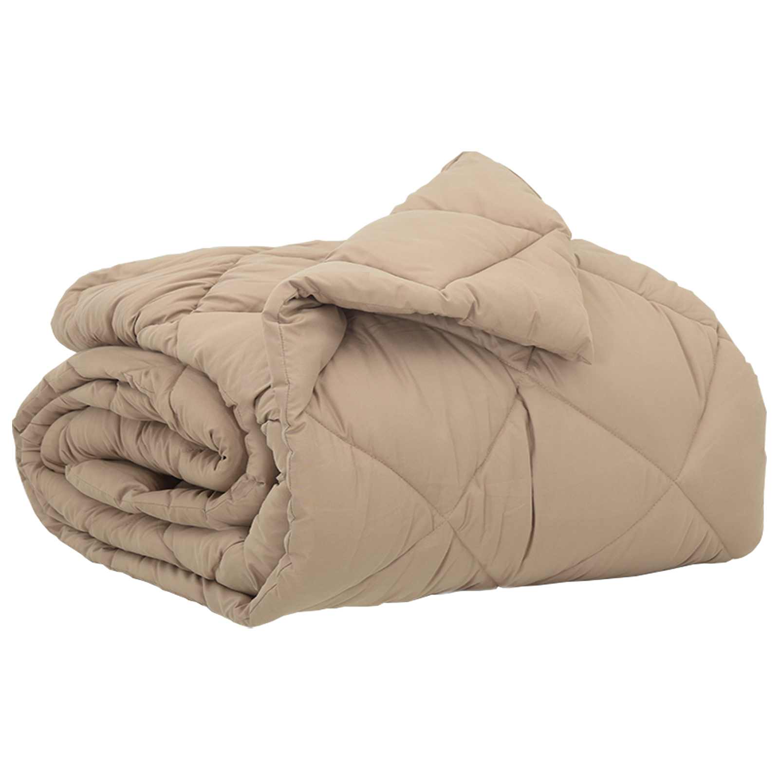 Vidaxx couette toute l'année taupe 220 x 135 cm microfibre