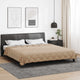 Vidaxx couette toute l'année taupe 220 x 200 cm microfibre