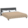 Vidaxx couette toute l'année taupe 220 x 260 cm microfibre