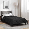 Vidaxx couette toute l'année noir 200 x 135 cm microfibre