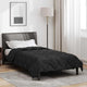 Vidaxx couette toute l'année noir 200 x 140 cm microfibre
