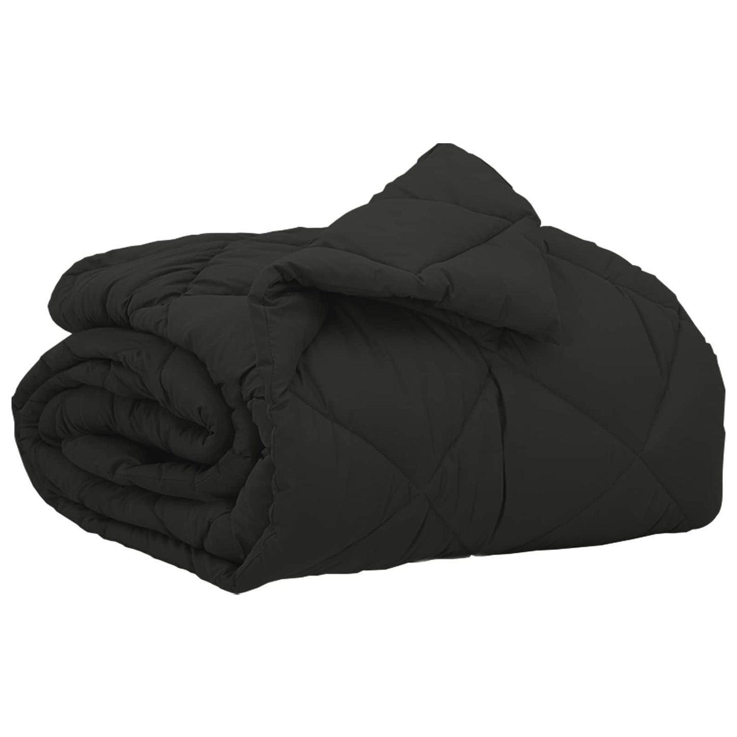 Vidaxx couette toute l'année noir 220 x 140 cm microfibre