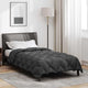 Vidaxl couette d'hiver anthracite 220 x 135 cm microfibre